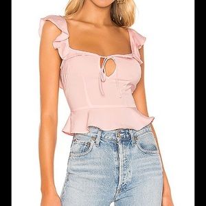 Pale Pink Superdown Top